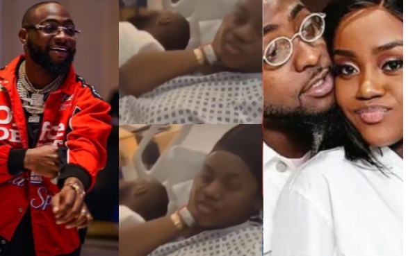 Davido cautions against sharing old photos, as rumors of him and his wife expecting twins circulate.