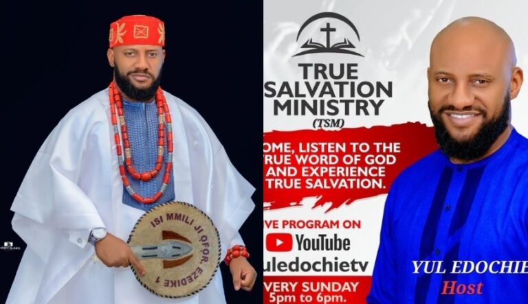 “It’s time to do God’s work”, Yul Edochie speaks as he flaunts new Christian ministry